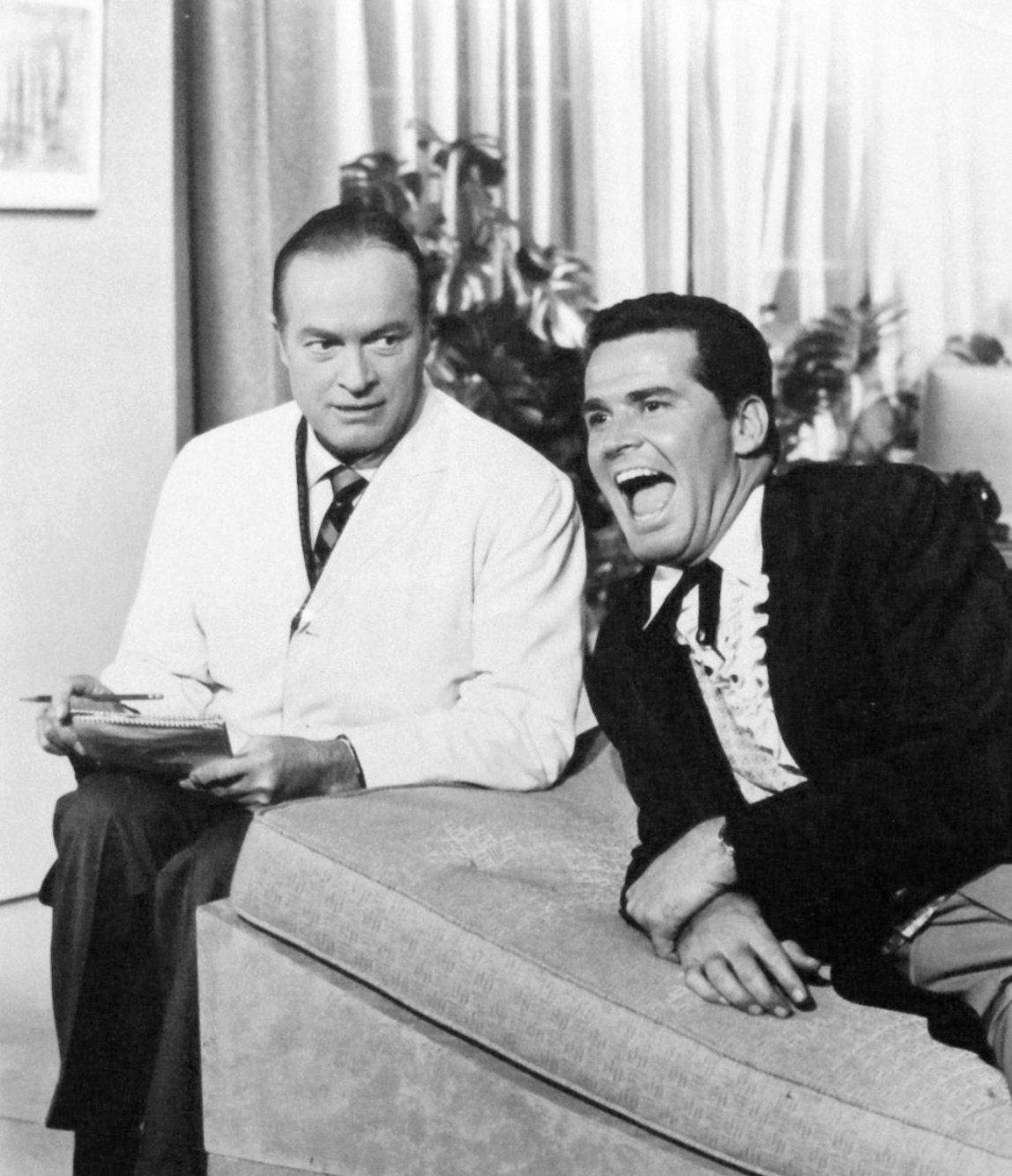 Hope with James Garner. 